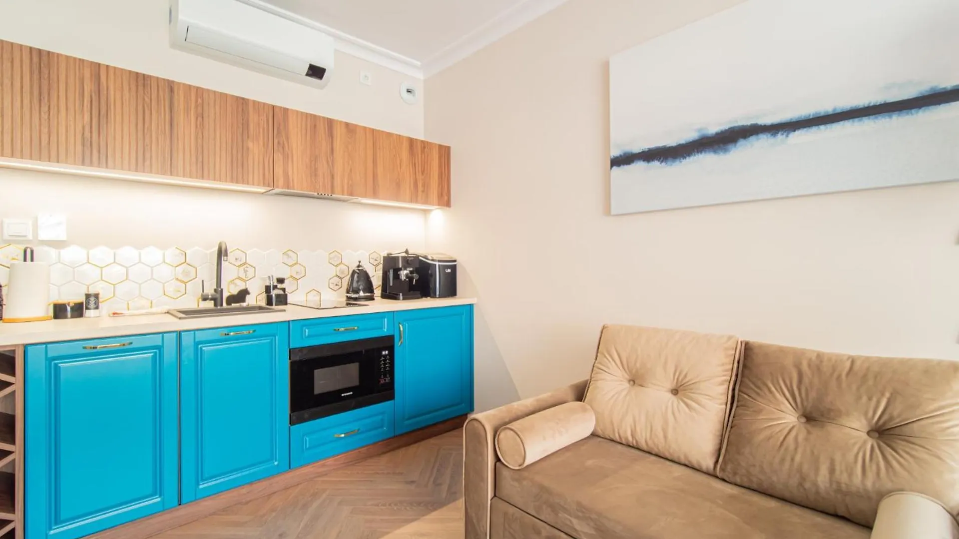 Apartament Turkusowa Przystan Z Klimatyzacja - Solny Resort A102 Kolobrzeg Apartment