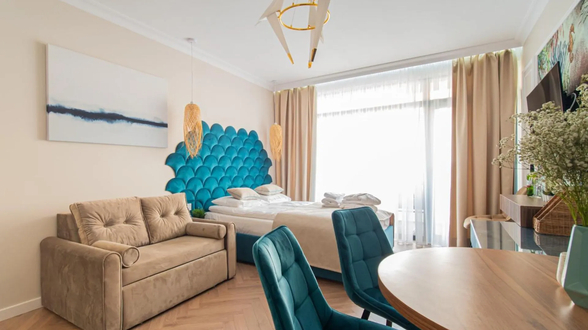 Apartament Turkusowa Przystan Z Klimatyzacja - Solny Resort A102 Kolobrzeg Apartment