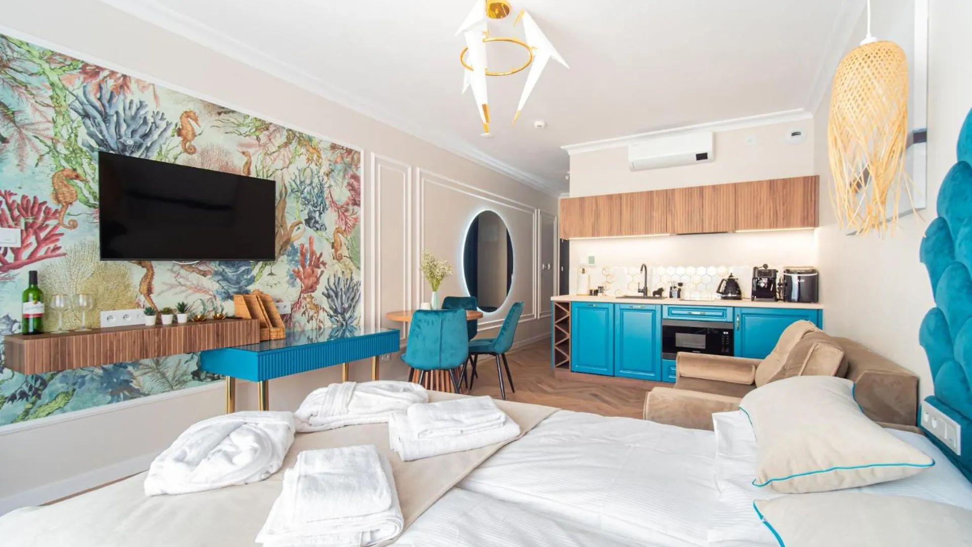 Apartment Apartament Turkusowa Przystan Z Klimatyzacja - Solny Resort A102 Kolobrzeg Poland