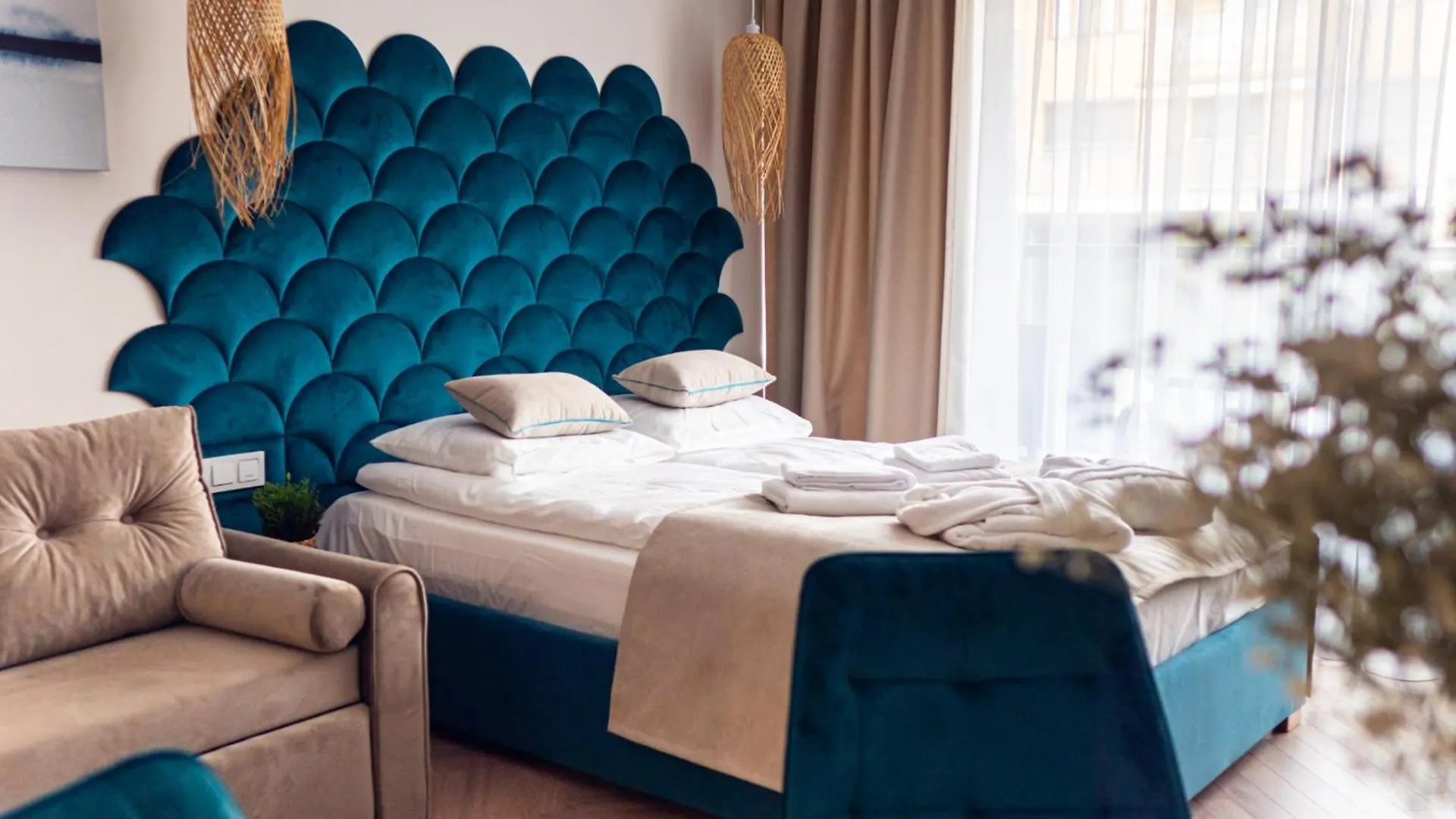Apartament Turkusowa Przystan Z Klimatyzacja - Solny Resort A102 Kolobrzeg 0*,  Poland